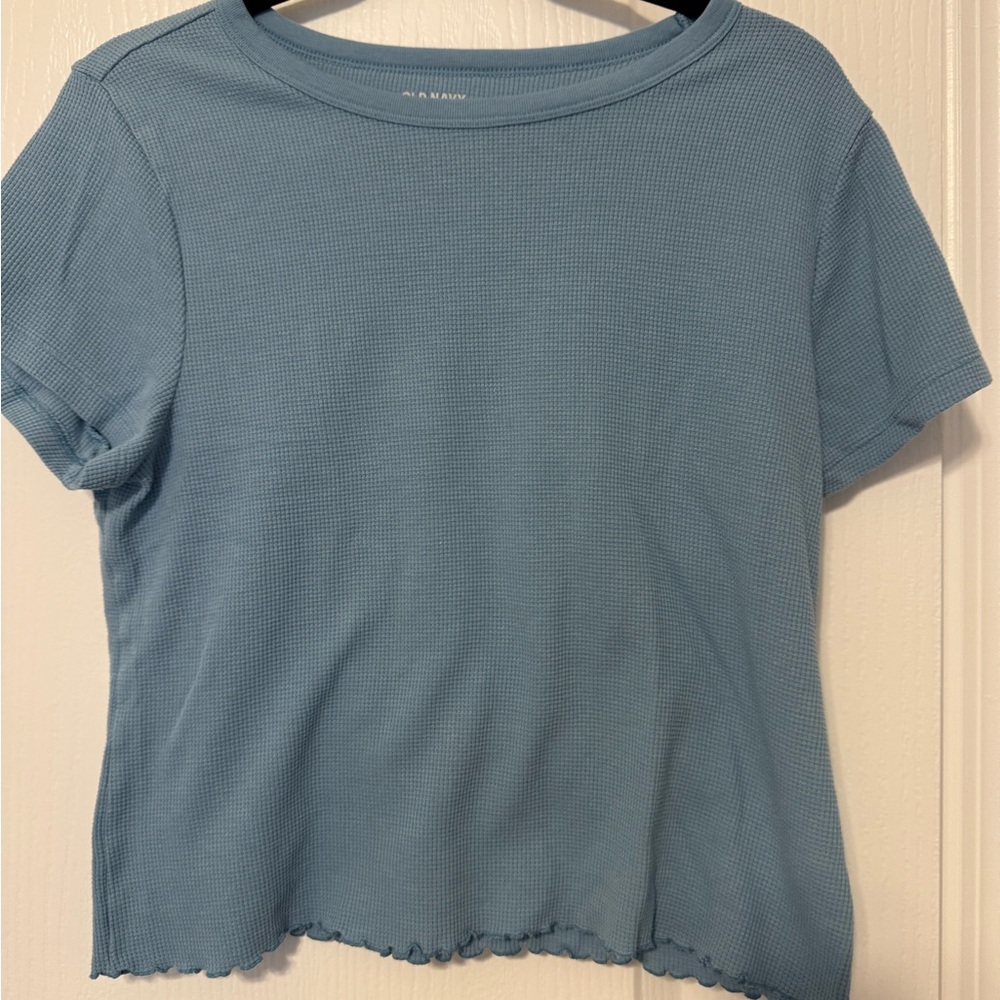 Old Navy Light Blue Short Sleeve Tee